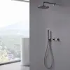 Juego de ducha empotrado de cobre italiano, unidad de ducha oculta empotrada de agua fría y caliente montada en la pared para ventas transfronterizas