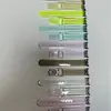 Adecuado para la Pulsera Xiaomi 10/9/8 Correa Universal Serie Glacier Incluyendo Verde Fluorescente, Negro Transparente, Azul Claro,