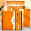 Caja de Regalo Personalizada para Cuaderno de Negocios con Impresión de Logo, Cuaderno de Registro de Oficina A5, Multifuncional
