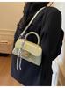 Bolso Pequeño Transfronterizo para Mujer, Versátil Primavera/Verano 2026 Nuevo Bolso de Hombro Cruzado de Moda, Elegante Bolso Pequeño Cuadrado para Damas