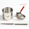 Olla para soplar esmalte de acero inoxidable cerámica de Jingdezhen pintura regadera suministros de arte pluma rociadora de esmalte pistola rociadora bomba mayoreo