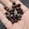 Pedra Olho de Tigre Vermelho Contas Estilo Antigo, Contas Soltas, Contas Cilindricas de Pedra Olho de Tigre, Acessórios de Contas para Pulseira Colar DIY