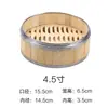Vapor Comercial de Dim Sum Bambu Vaporizador de Xiaolongbao Vaporizador de Arroz Vaporizador de Borda de Aço Inoxidável Vaporizador de Restaurante de Dim Sum Cantonês