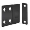 Puerta corredera magnética sin perforaciones para armario, tira magnética autoabsorbente, dispositivo de succión, imán invisible para puerta corredera, fuerte succión magnética para puerta.