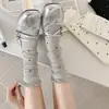 Meias de Bolinhas Estilo Japonês para Mulheres, Meias Finas de Malha Absorventes de Suor para Primavera e Verão, Meias Arrastão com Borda de Bolhas Sem Costura, Meias de Renda