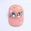 Gorra para niños de comercio exterior otoño nuevo gorra de sol para bebé gorra de béisbol súper linda DIY para niños