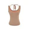 Camisola Estilo Deseo Puro Falsa de Dos Piezas con Cuello Halter para Mujer, Nuevo Top Corto sin Mangas Estilo Americano Verano 2026