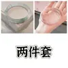 Pulseira de Jadeite Jade Tianshan de Xinjiang Estilo Antigo para Mulheres Jade Verde Gelo Transparente Pulseira com Fio de Ouro