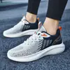 Zapatos Nuevos para Hombre Tendencia de Moda Zapatos para Correr Ligeros Transpirables Casuales Deportivos Zapatos para Hombre Talla Grande Antideslizantes Resistentes al Desgaste Zapatos para Correr