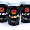 Vaso Luminoso Led Bacardi, Vaso que Brilla en la Oscuridad Más Vendido Transfronterizo de Bebidas Espirituosas, Vaso Parpadeante de Alto Brillo con Logo Impreso a Color de Grado Alimenticio de PP