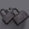 Bolso Tote Grande de Cuero de Grano Superior Togo Grado A para Mujer Estilo Bowling Bolso Boston de Hombro de Cuero Genuino para Viajes