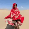 Chal bohemio, capa exótica para mujer, adecuada para viajes a Xinjiang, excursiones por la pradera y sesiones de fotos, capa exterior de estilo étnico