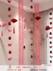 Set de Decoración de Habitación de Boda para el Novio y la Novia, Decoración de Pared de Fondo para Dormitorio y Sala de Estar de Casa Nueva, Pegatinas de Pared con Palabra Feliz, Artículos de Boda