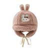Outono e Inverno Novo Chapéu de Bebê Ins Bonito Meninos e Meninas Espessado Quente Bebê Chapéu de Pelúcia Chapéu Lei Feng