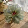Véu Nebuloso Sonhador 2026 Novo Scrunchie Extra Grande Acessório de Cabelo para Mulheres Estilo Coreano Versátil Elástico de Cabelo Faixa Elástica para Cabelo Ornamento de Cabelo