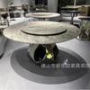 Pata de mesa de piedra de lujo de alta gama pata de mesa de acero inoxidable pata de mesa de mármol pata de mesa de lujo ligero base de mesa de comedor sin punto de soldadura