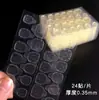 Kit de Herramientas para Manicura Set de Cuatro Piezas Kit de Accesorios Pegamento de Gel Tiras para Frotar Palitos de Madera Pequeños Algodón con Alcohol Tiras de Pulido para Arte de Uñas