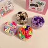 Anillo para Toalla de Color Caramelo para Bebé Diadema de Alta Elasticidad para Niños Diadema para el Cabello de Niña Cuerda para el Cabello Linda para Niñas