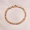 Pulsera sencilla estilo coreano directa de fábrica pulsera chapada en oro pulsera simple exquisita para niñas novias cadena desnuda simple venta al por mayor