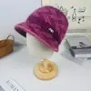 Gorro de Lana de Invierno para Mujer, Madre, Gorro de Punto Cálido y Engrosado para Personas Mayores, de Mediana Edad y Mayores, Forro de Lana de Pelo de Conejo, Moderno y Casual