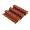 En stock Panel de Pared de Madera Ecológica de Plástico Madera Rejilla de Madera Plástico Hotel Restaurante Zócalo Material Decorativo 195 Alto Panel Gran Muralla