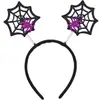 Diadema con diseño de murciélago negro para Halloween, divertida diadema con diseño de murciélago negro, ideal para fiestas, festivales y actuaciones en escenarios.