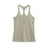 Camiseta sin mangas holgada estilo hip-hop americano con cuello en U para mujer, Ropa interior sin espalda de verano, Se puede usar por fuera, Top deportivo de jazz fitness