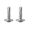 Tornillos de acero inoxidable 304 de cabeza redonda y cabeza de cruz con arandelas, tornillos de cabeza de cruz de cabeza plana con arandelas y tornillos de cola de milano, M4.2, M4.8
