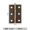 49*32mm Material de Hierro 2 pulgadas Apertura Plana Bisagras Pequeñas para Puertas y Ventanas de Muebles Bisagras Silenciosas para Puertas de Habitación, Cajas de Madera y Cajas de Regalo