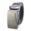 Kuaishou Douyin Bienestar en Línea Cinturón para Hombre Hebilla Automática Casual Sin Etiqueta Cabeza de Cocodrilo Cinturón de Oxford Fabricante Dropshipping