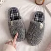 Chinelos de Algodão Simples Lidani Femininos Inverno Novo Estilo Interno Casa Quente Confortáveis Chinelos de Pelúcia Masculinos Outono Inverno