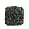 Jiashili en stock 2019 estilo europeo y americano bolsa hueca de diamantes bolso de noche bolso cuadrado pequeño con cadena de diamantes