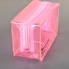 Bolsa de Higiene Pessoal em PVC Transparente Impermeável Borracha Macia Osso Bolsa com Zíper Impermeável Simples Viagem Passeio Armazenamento de Higiene Pessoal Maquiagem