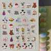 Adesivos Relevo de Animais Fofos Jellycat Adesivos de Desenho Animado 3D para Diário Adesivos para Capa de Celular DIY SL1149