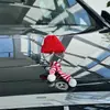 Novos Chapéus de Tricô à Mão com Logo Mercedes para Mercedes-Benz Classe E e Mercedes-Benz Classe S, Chapéus de Natal, Bonitos Chapéus Vermelhos Pequenos, um Item Essencial para Mercedes