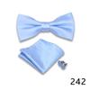 Corbata formal de negocios para hombre pañuelo de bolsillo traje banquete traje de boda accesorios lazo cuello flor fábrica mayoreo