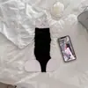 Calentadores de pierna de estilo ballet youjiaxiu en capas para mujer, verano, finos, cubrepies, adelgazantes, versátiles, hasta la pantorrilla, con bucle para el pie
