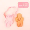 Serie de Cucharas de Gato Kt y Cinnamoroll Molde para Galletas Molde de Impresión para Fondant Diseño Realista 3D de Prensa DIY