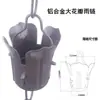Corrente de Chuva Púrpura Estilo Japonês Liga de Alumínio Corrente de Chuva Corrente de Calha para Jardim Exterior Corrente Guia de Água Decoração de Templo Villa