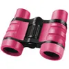Binoculares para Niños - Binoculares Coloridos 4x30 Antideslizantes para Niños, Vista Clara HD, Material ABS, Ligeros 108g, Listos para Usar - Binoculares de Juguete Compactos para Niños y Niñas de 2+ Años, Observación de Aves al Aire Libre, Camping, Senderismo, Viajes - 6 Colores