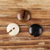 Botón Decorativo de Fruta Natural de Corte Irregular de Dos Agujeros Vintage de Gama Alta para Chaquetas, Camisas Polo, Vestidos y Ropa Infantil