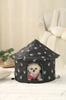 Ninho para Animais de Estimação Impermeável para Exterior Tenda à Prova de Frio Ninho para Gatos Ninho para Cães Tecido Oxford Casa para Gatos Removível e Lavável Casa para Gatos de Rua Casa para Gatos