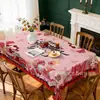 Suministro Directo desde la Fuente Mantel con Forma de Corazón para el Día de San Valentín Decoración de Mesa de Comedor en Casa Mantel para Celebración de Fiesta Festival