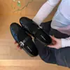 Sapatos Mary Jane Estilo Retro Francês com Laço para Mulheres, Sola Plana, Sapatos de Ballet Vovó Versáteis