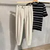 Calças de Comprimento no Tornozelo Primavera e Verão Calças de Comprimento no Tornozelo Masculinas Todas as Combinações Calças Masculinas Estilo Western Marca Tendência Estilo Coreano Calças Casuais Harlan