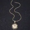 Novo Pingente de Liga de 45cm com Diamantes, Colar de Águia Rotativo Hiphop Rap Punk Colar Personalizado Atacado