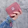 Carteira Feminina Curta com Zíper 2021 Carteira de Grande Capacidade Mais Fácil para Combinar Moda Casual Estudante Clutch Fresca e Doce