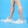 Cubrezapatos Exterior Protector Aislante Cubrezapatos Impermeable Cubrezapatos Desechable Engrosado y Largo Transparente de Caña Alta