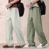 Malla TranspirablePantalones de Seda Helada para Hombre Verano Delgados de Corte Holgado Pantalones Deportivos de Secado Rápido Pantalones Largos Casuales para Hombre