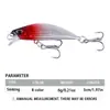 Cebo de Pesca Señuelo Artificial Señuelo Hundible Micro Señuelo 5cm 6g Vibración Señuelo Hundido Señuelo para Pesca de Lubina de Agua Dulce de Largo Alcance